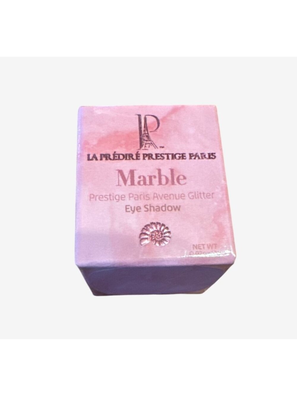 La Prédiré Prestige Paris Marble Glitter Eye Shadow Soft Pink 0.03 Oz New In Box